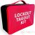 SLHBR355 Safety lockout handbag, red